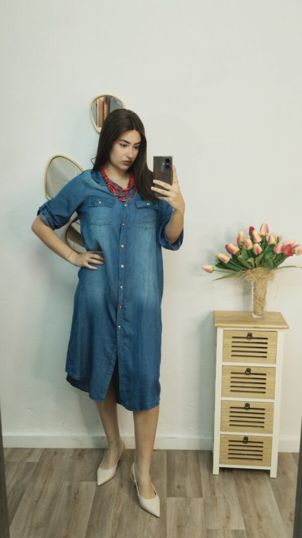 Vestido-Vaquero Silvia - Imagen 3