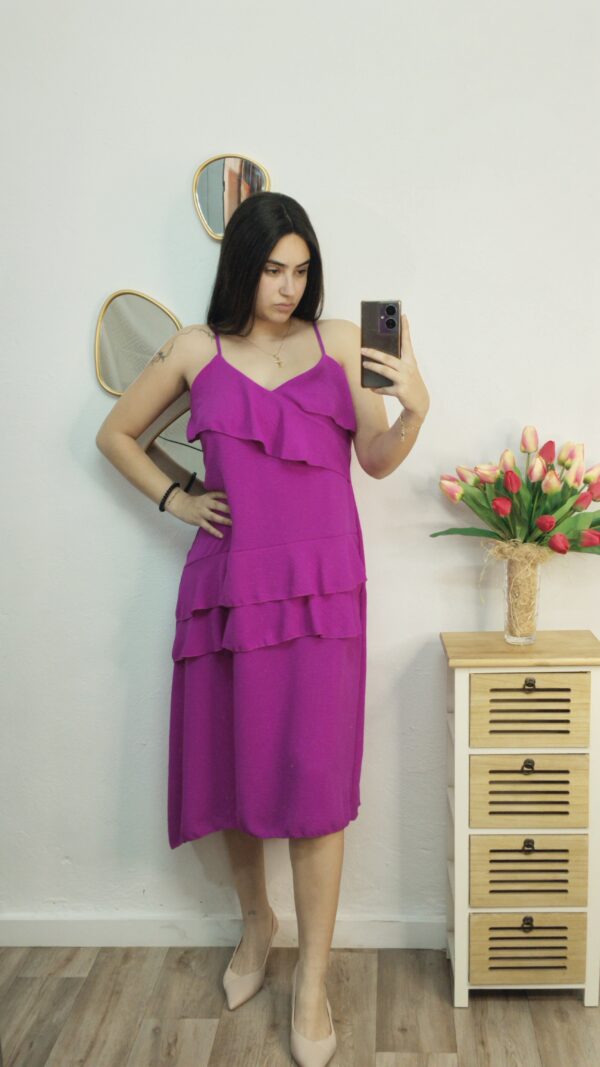 Vestido-Volantes