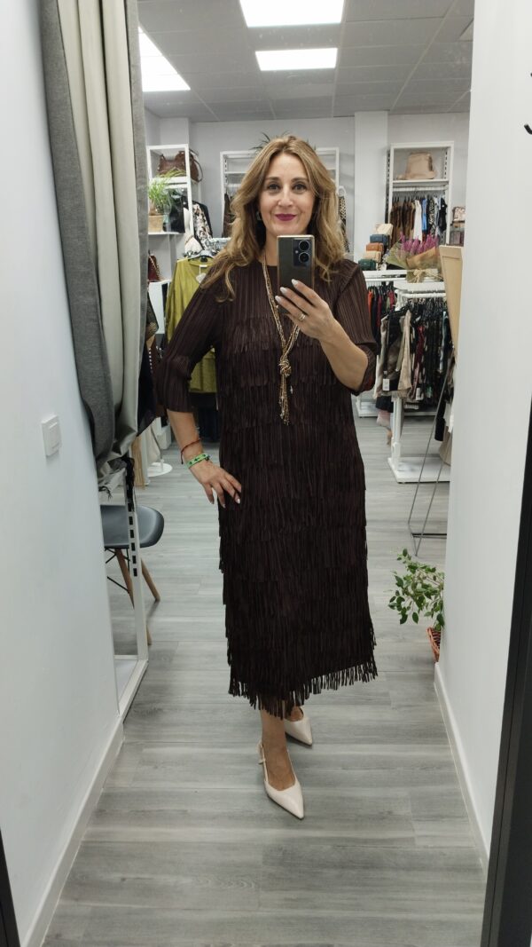 Vestido-Flecos - Imagen 6