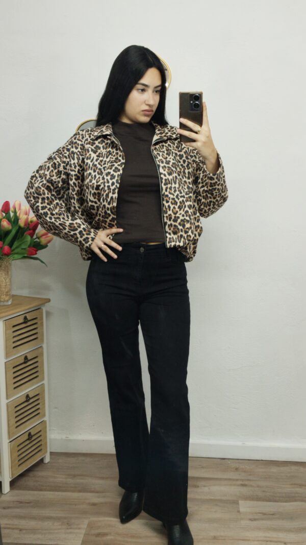 Chaqueta-Bomber leo